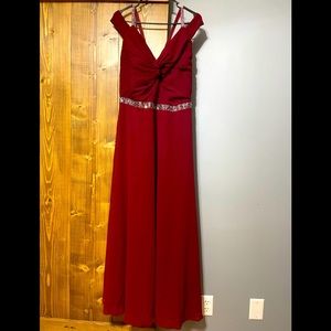 Formal Burgundy Prom or Formal Dress